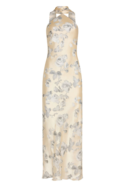 ASHTON MAXI IN SNOW PETAL