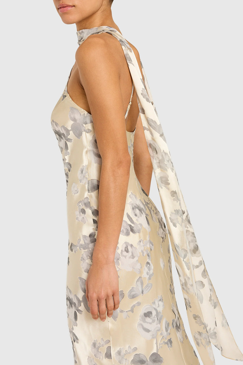 ASHTON MAXI IN SNOW PETAL