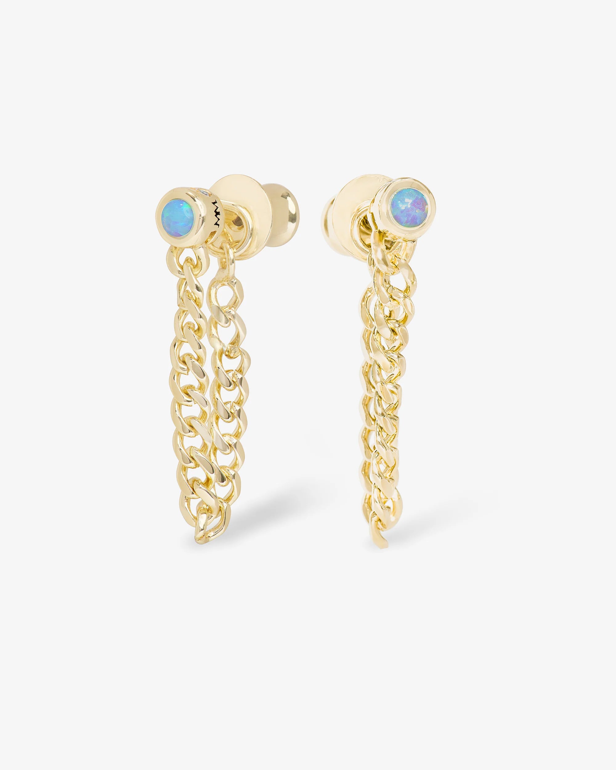 JULIAN 3MM SOFT CHAIN HOOPS