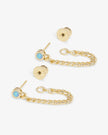 JULIAN 3MM SOFT CHAIN HOOPS