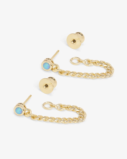 JULIAN 3MM SOFT CHAIN HOOPS