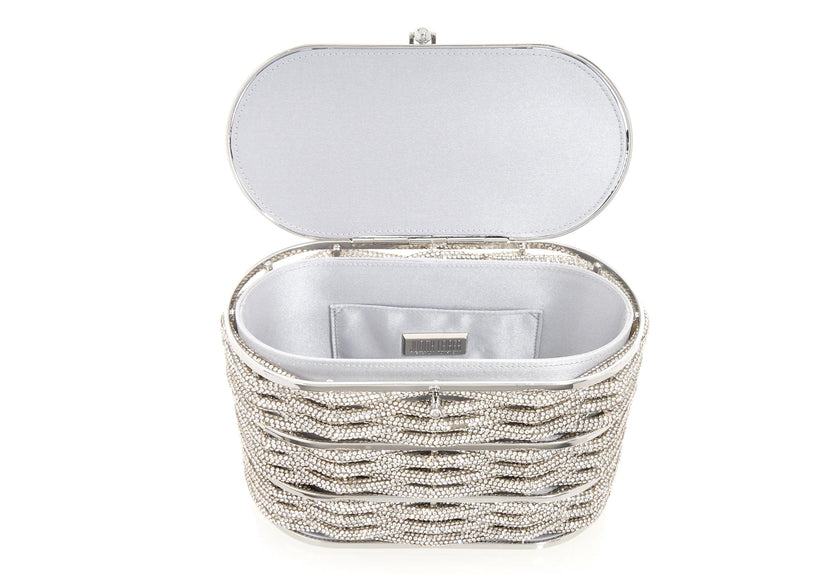 WILLOW CRYSTAL WOVEN TOP HANDLE