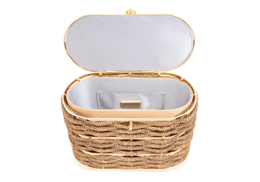 WILLOW CRYSTAL WOVEN TOP HANDLE