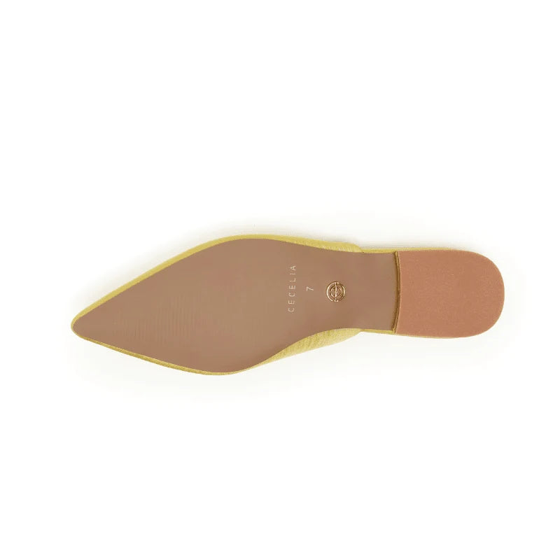 BEATRICE SATIN MULE
