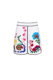 DOTTIE MINI SKIRT IN STITCHTOPIA