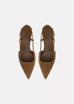 BIANCA SUEDE SLINGBACK HEEL