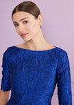 BOGNA5 MIDI DRESS UN ENZION BLUE
