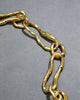 SOLANALES GOLD CURVED LINK NECKLACE