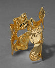 BRUT GOLD REEF CUFF BRACELET