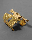 BRUT GOLD REEF CUFF BRACELET