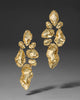 BRUT GOLD MOSAIC EARRING