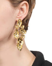 BRUT GOLD MOSAIC EARRING