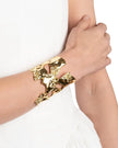 BRUT GOLD REEF CUFF BRACELET