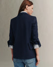 BOYFRIEND BLAZER IN WOOL TWILL