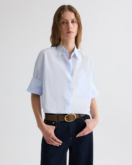 NEXT EX IN SUPERFINE COTTON BABY BLUE
