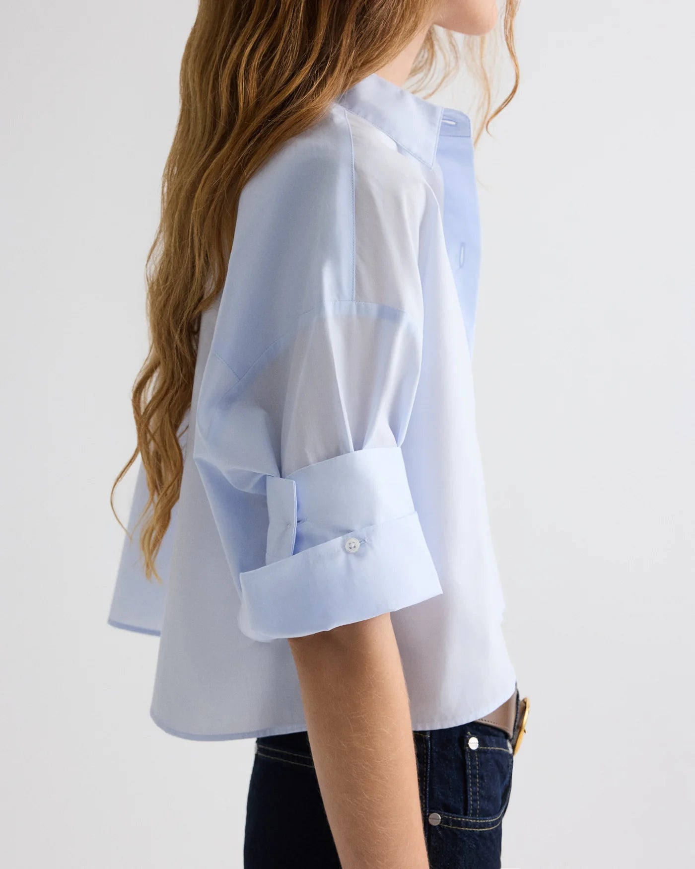 NEXT EX IN SUPERFINE COTTON BABY BLUE