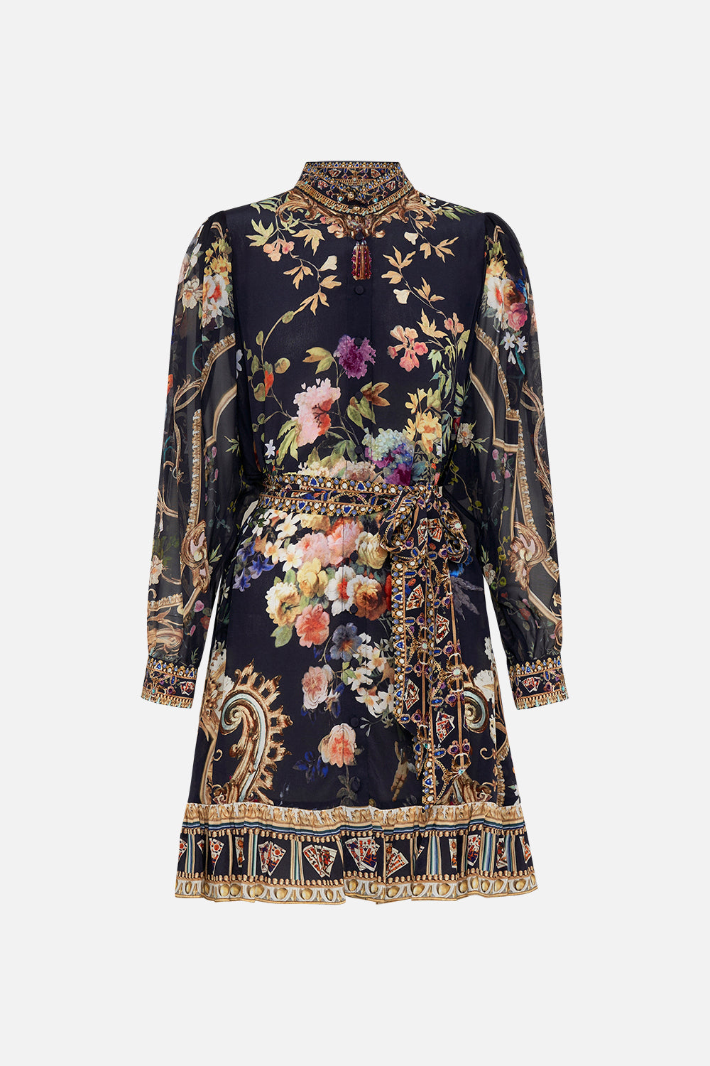 DROP SLEEVE SHIRT DRESS