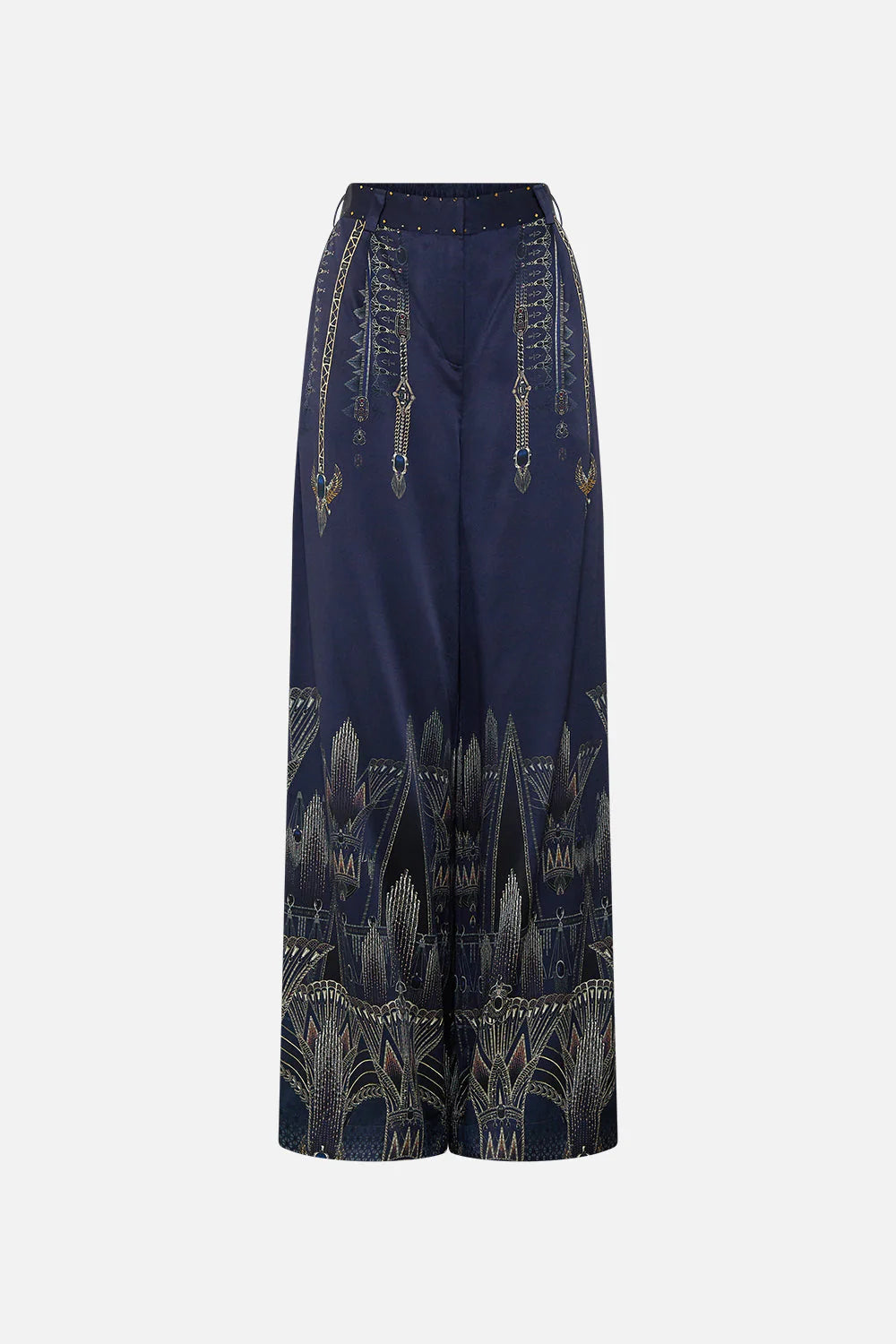 WIDE LEG WAISTED PANT
