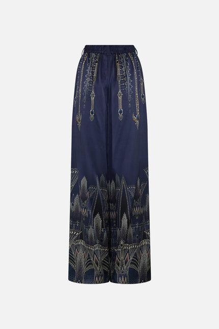 WIDE LEG WAISTED PANT