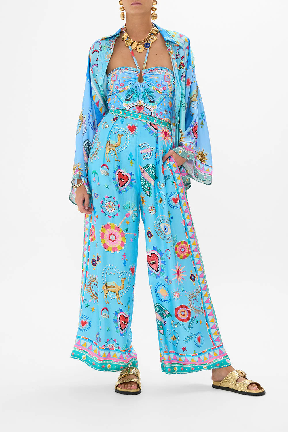 TUCK FRONT PANT