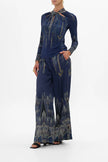 WIDE LEG WAISTED PANT