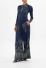 WIDE LEG WAISTED PANT