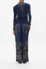 WIDE LEG WAISTED PANT