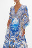 LONG BUTTON FRONT DRESS