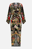LONG SPLIT FRONT TWIST DRESS