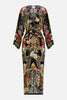 LONG SPLIT FRONT TWIST DRESS