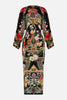 LONG SPLIT FRONT TWIST DRESS