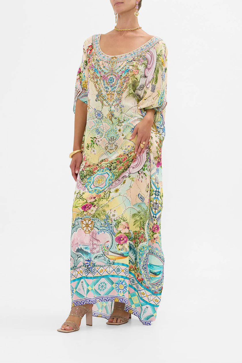 ROUND NECK KAFTAN