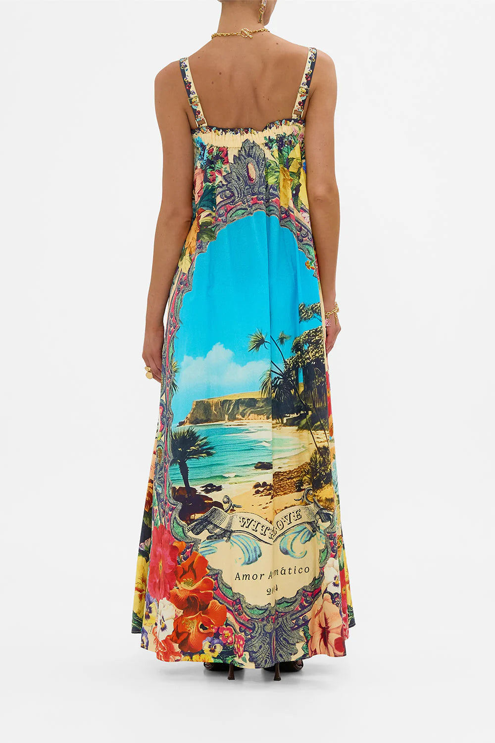 WIDE STRAP SUNDRESS