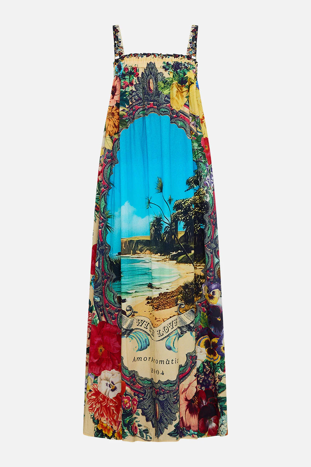 WIDE STRAP SUNDRESS