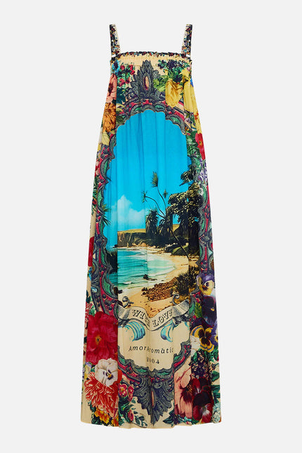 WIDE STRAP SUNDRESS