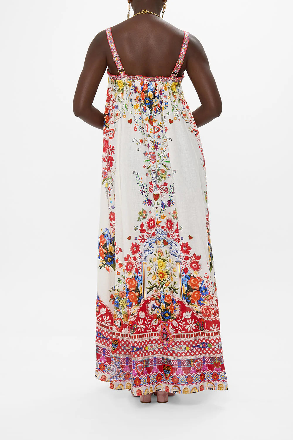 WIDE STRAP SUNDRESS