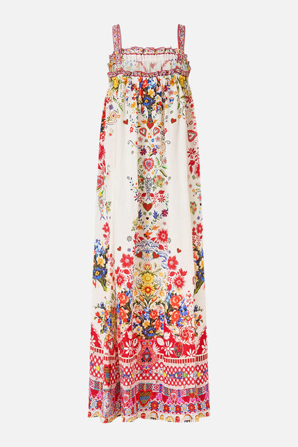 WIDE STRAP SUNDRESS