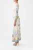 GATHERED JERSEY LONG DRESS