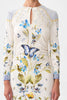 GATHERED JERSEY LONG DRESS