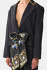 BOYFRIEND JACKET WITH BOW DETAIL