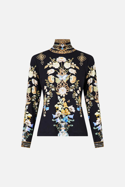 JERSEY TURTLENECK
