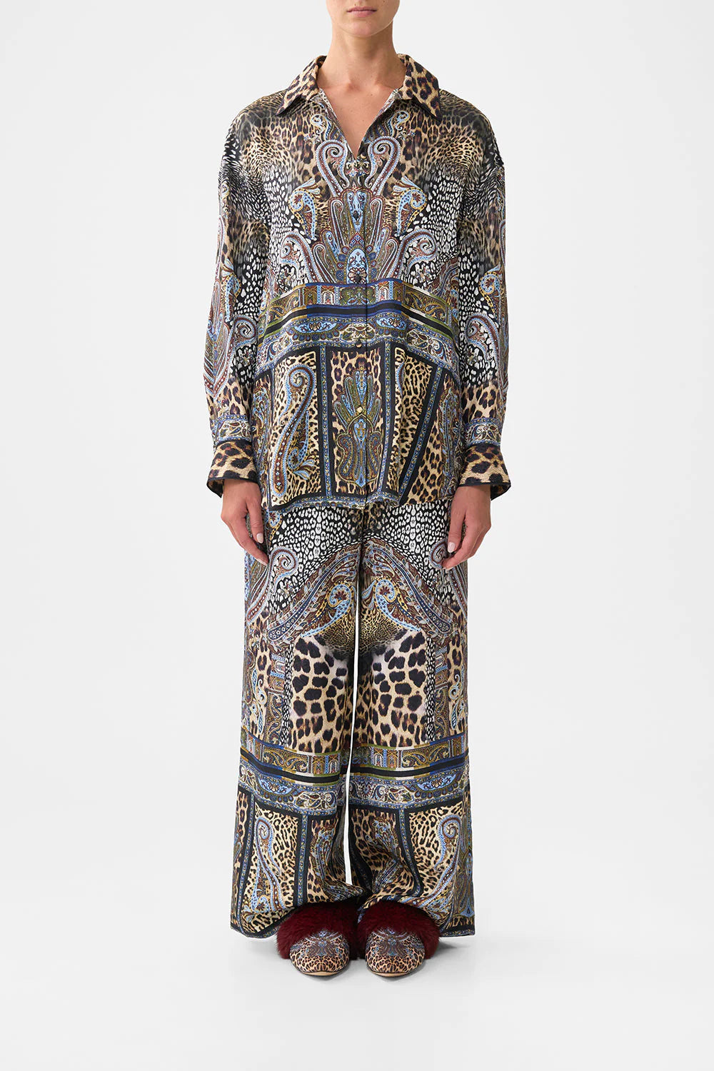 OVERSIZED SHIRT IN ISTABUL ANIMALIA