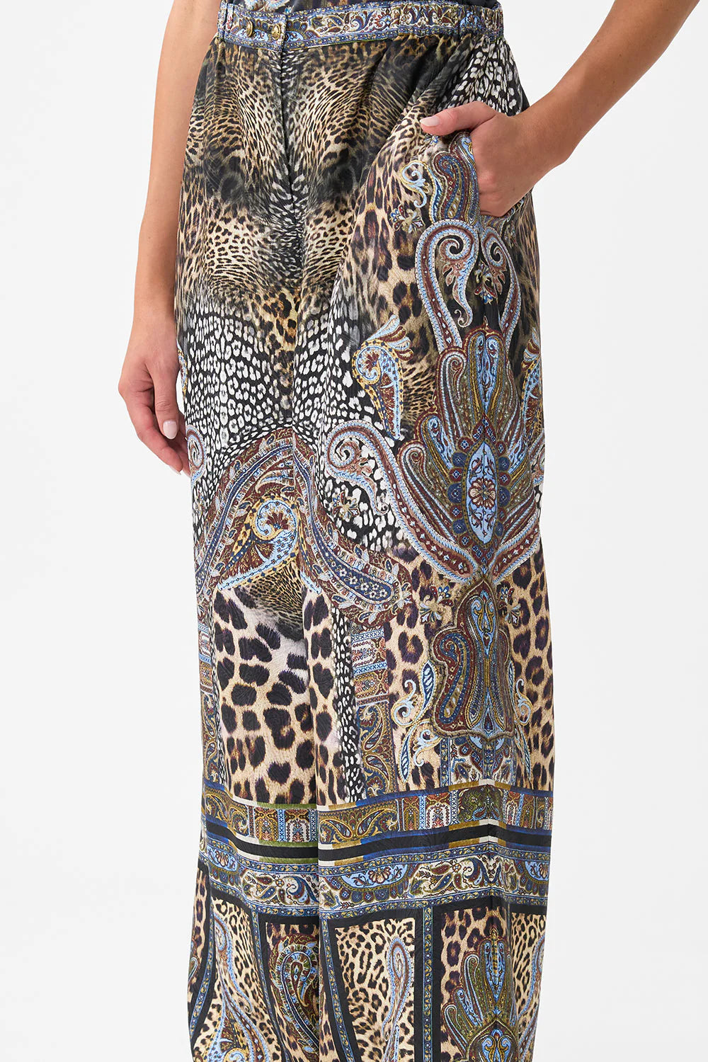 BUTTON FRONT LOUNGE PANT