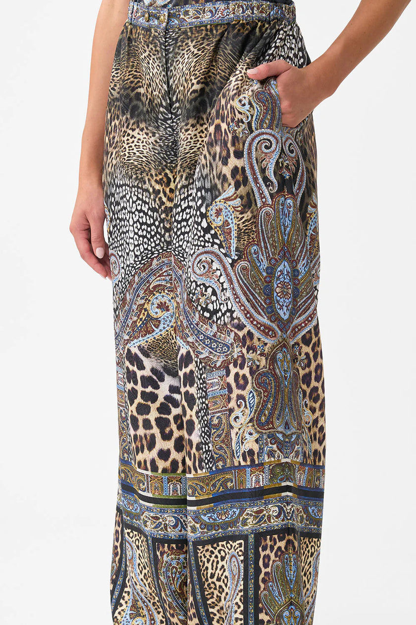 BUTTON FRONT LOUNGE PANT