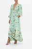 LONG BUTTON FRONT DRESS