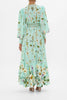 LONG BUTTON FRONT DRESS