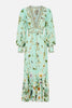 LONG BUTTON FRONT DRESS