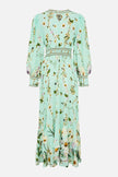 LONG BUTTON FRONT DRESS