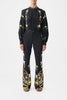 FLARE TROUSER WITH SEAM DETAIL