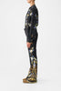FLARE TROUSER WITH SEAM DETAIL